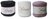 Pack 3 bobinas trapillo pluma colores: gris oscuro, blanco y lila